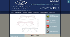 Desktop Screenshot of enclavevision.com